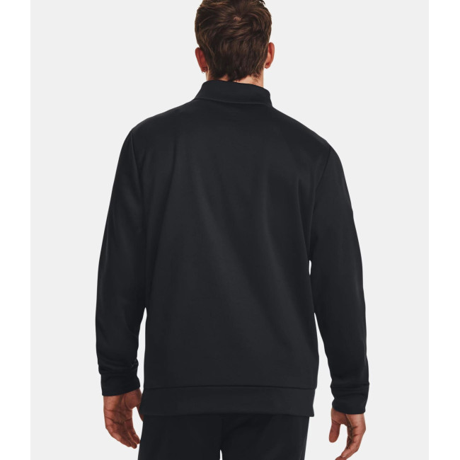 Hoodie heren Armour Fleece® ¼ Zip - Zwart - Under Armour
