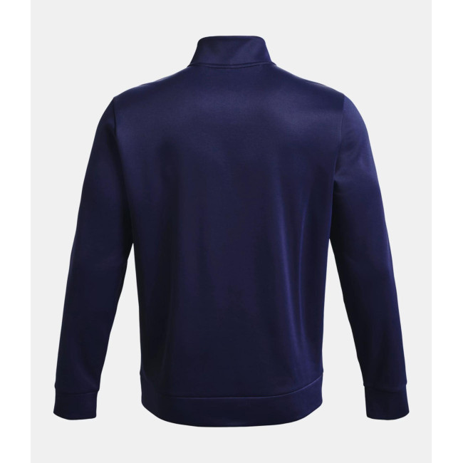 Hoodie homme Armour Fleece® ¼ Zip - Bleu Marine - Under Armour