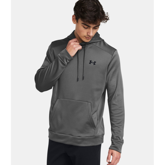 Hoodie homme Armour Fleece® - Gris Pierre - Under Armour