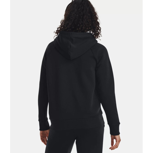 Bluza z kapturem damska UA Rival Big Logo - Czarna - Under Armour