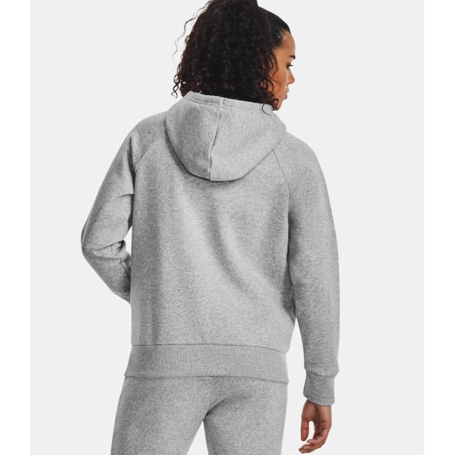 Hoodie femme UA Rival Big Logo - Gris - Under Armour