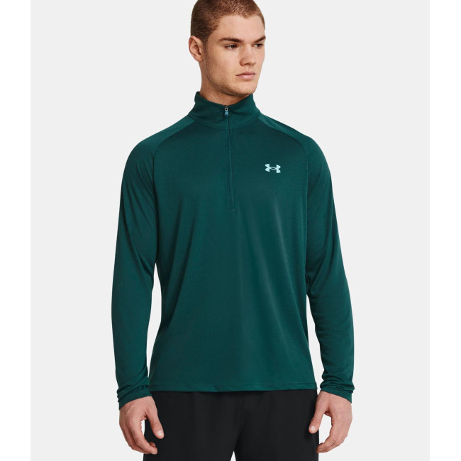 UA Tech™ Langarm ½ Zip Herren-Oberteil - Wassergrün - Under Armour