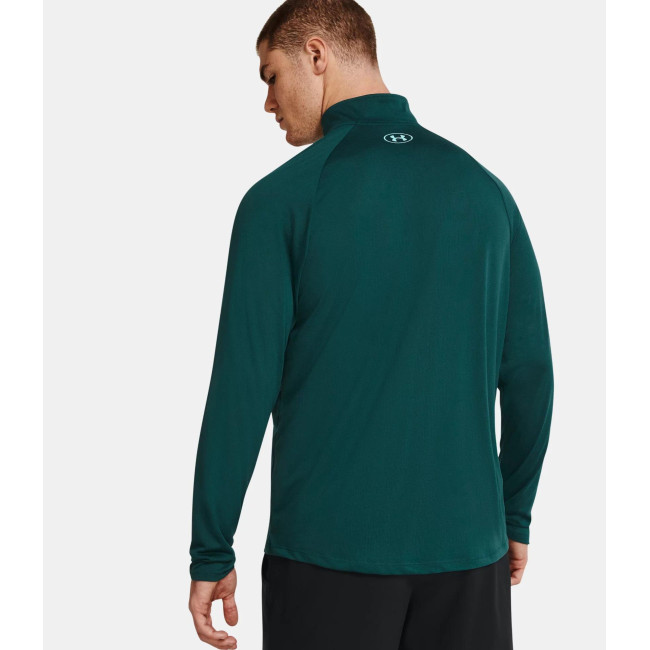 Haut à manches longues et ½ zip UA Tech™ pour homme - Vert Eau - Under Armour