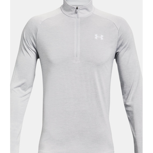 Haut à manches longues et ½ zip UA Tech™ pour homme - Gris Halo - Under Armour