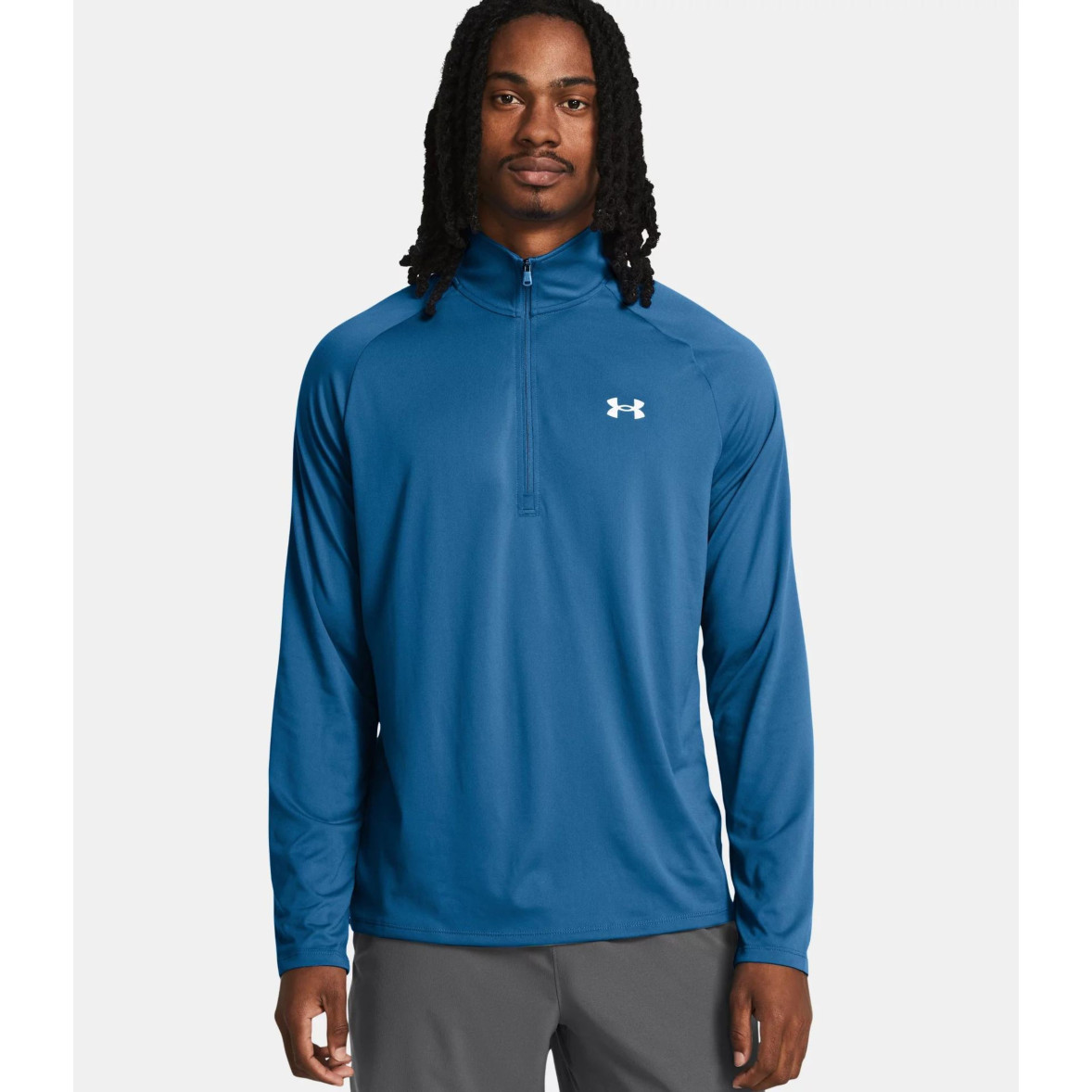 Haut à manches longues et demi-zip pour homme TCA Haut à manches longues et demi-zip pour homme TCA