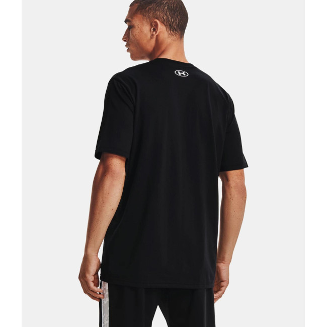 Haut à manches courtes UA ABC Camo Boxed Logo pour homme - Noir - Under Armour