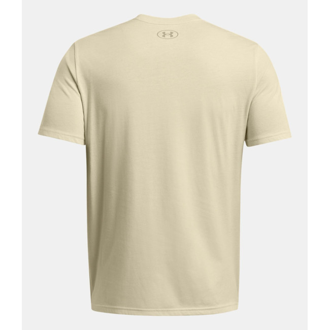 Korte mouwen shirt UA ABC Camo Boxed Logo voor heren - Khaki - Under Armour