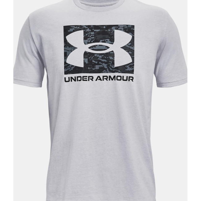 Korte mouwen shirt UA ABC Camo Boxed Logo voor heren - Grijs - Under Armour