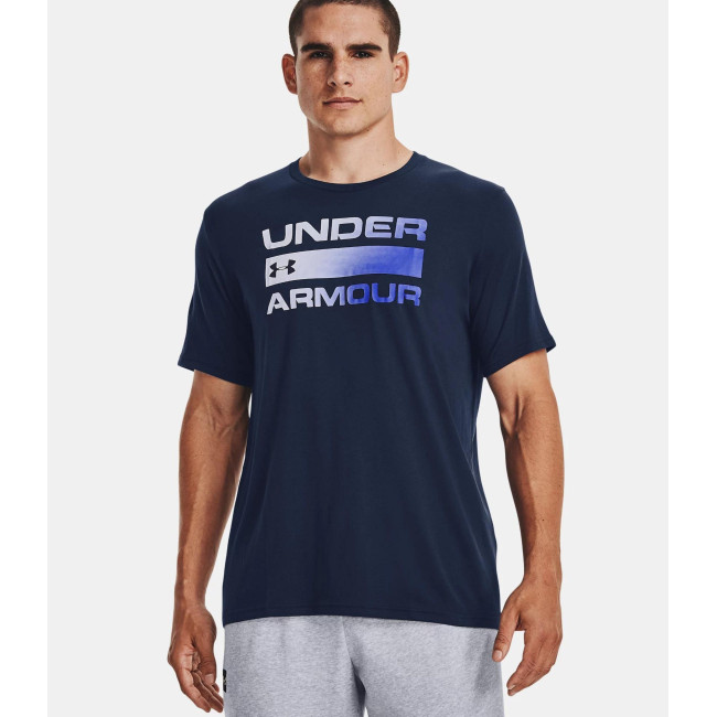 Koszulka z krótkimi rękawami UA Team Issue - Granatowa - Under Armour