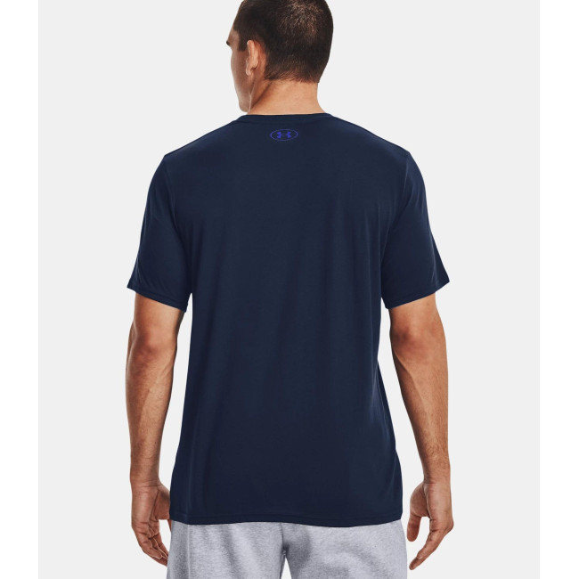 Haut à manches courtes griffé UA Team Issue - Bleu Marine - Under Armour