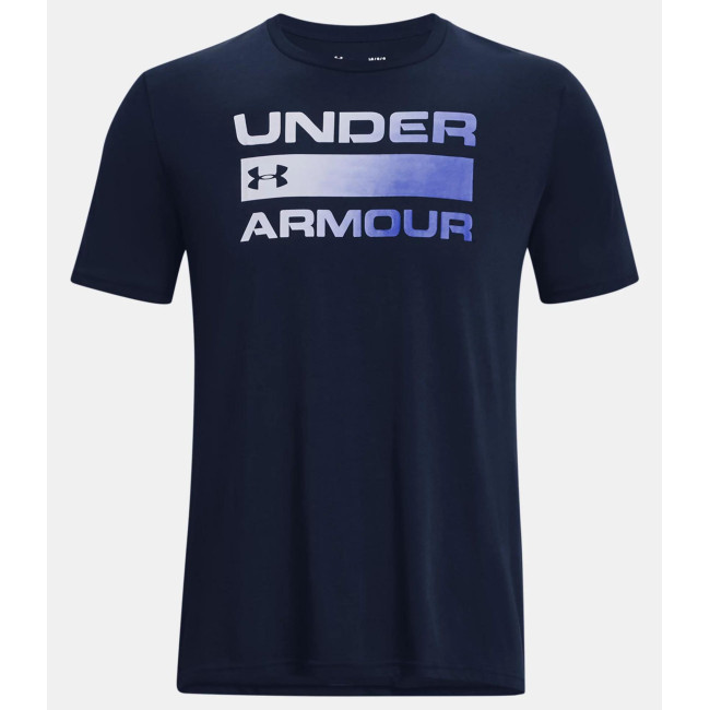 UA Team Issue Kurzarm-Oberteil mit Logo - Marineblau - Under Armour