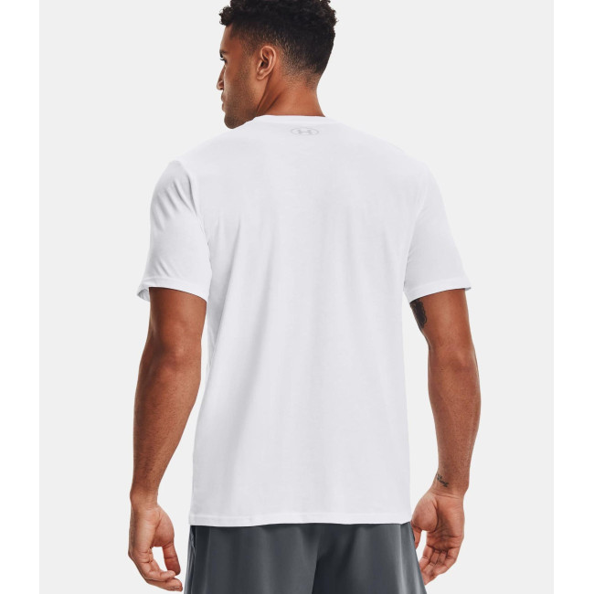 Haut à manches courtes griffé UA Team Issue - Blanc - Under Armour