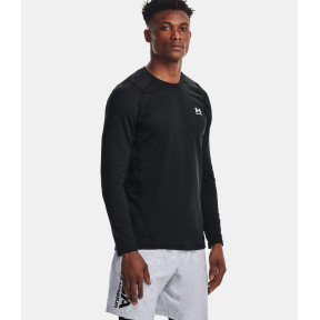 Aangesloten hoge kraag ColdGear® Armour top voor heren - Zwart - Under Armour