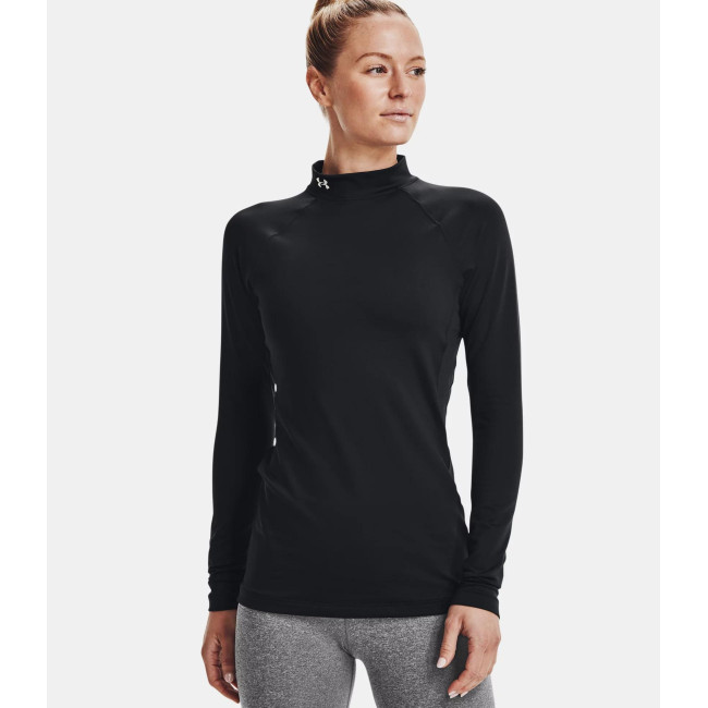Haut à col montant UA Authentics pour femme - Noir - Under Armour
