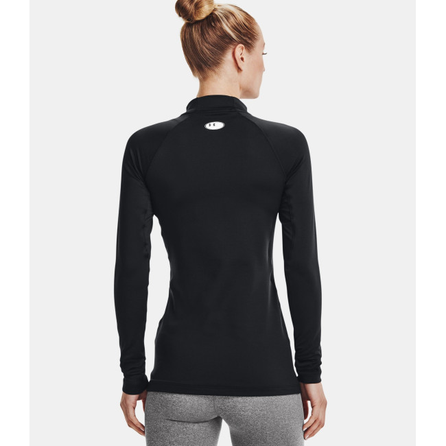 Haut à col montant UA Authentics pour femme - Noir - Under Armour
