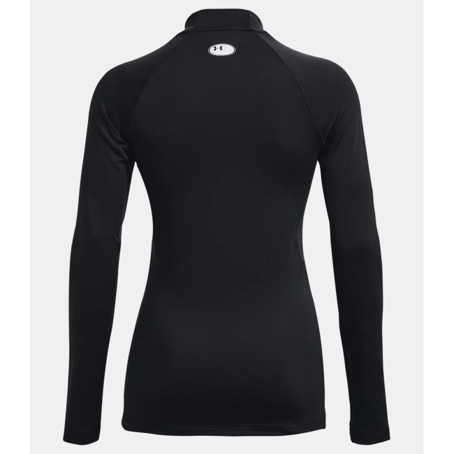 UA Authentics hoge kraag top voor dames - Zwart - Under Armour