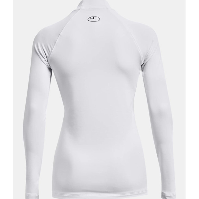 Haut à col montant UA Authentics pour femme - Blanc - Under Armour