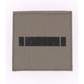 Galão de peito Tecido com velcro Exército baixa visibilidade - Aspirant