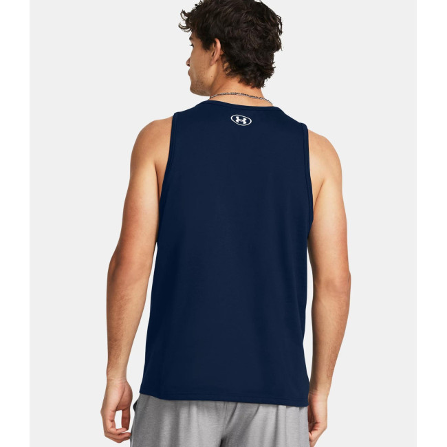 UA Sportstyle Logo herentanktop - Marineblauw - Under Armour