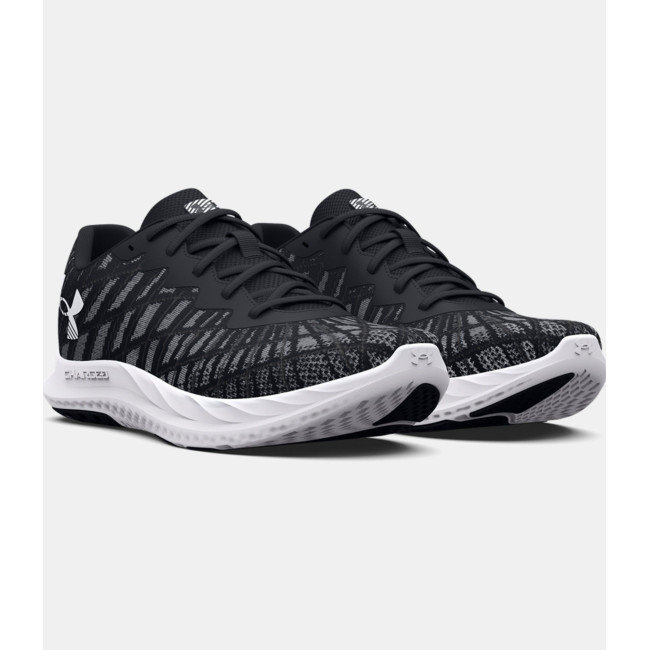 Herenschoenen UA Charged Breeze 2 - Zwart / Wit - Under Armour