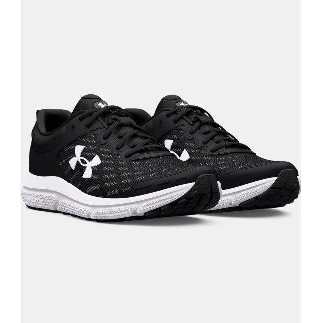 Buty męskie UA Charged Assert 10 - Czarny / Biały - Under Armour