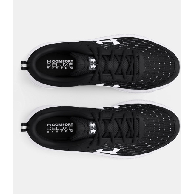 Herenschoenen UA Charged Assert 10 - Zwart / Wit - Under Armour