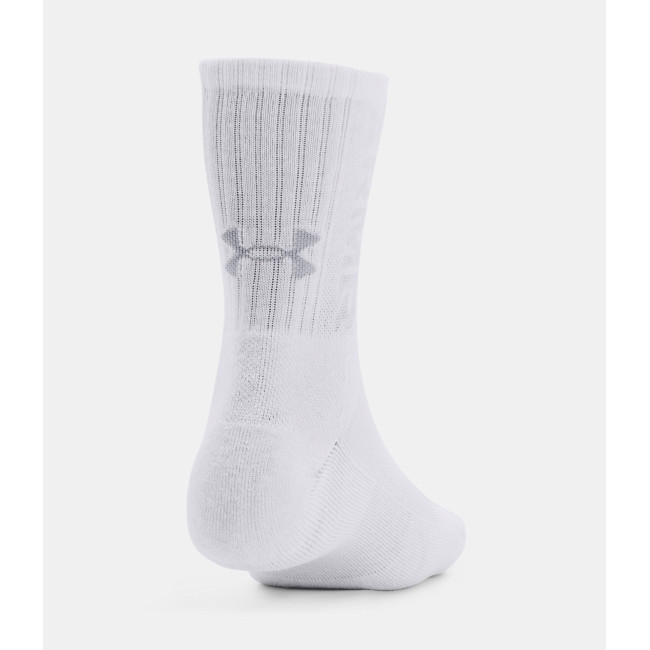 UA 3-Maker 3er-Pack Mid-Crew Socken - Weiß - Under Armour