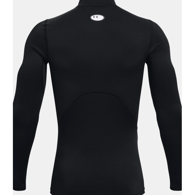 Compressie baselayer met hoge hals ColdGear® Armour voor heren - Zwart - Under Armour