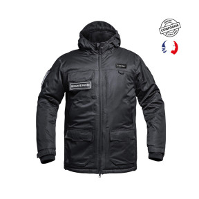 Parka Hardshell con patta Sicurezza Privata WF 150 Sécu-One - Nero - A10 Equipment