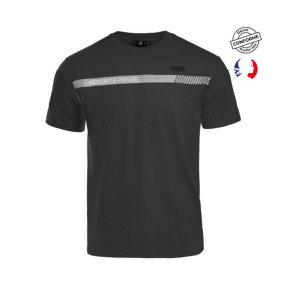 Private Sicherheit T-Shirt Sécu-One - Schwarz - A10 Equipment