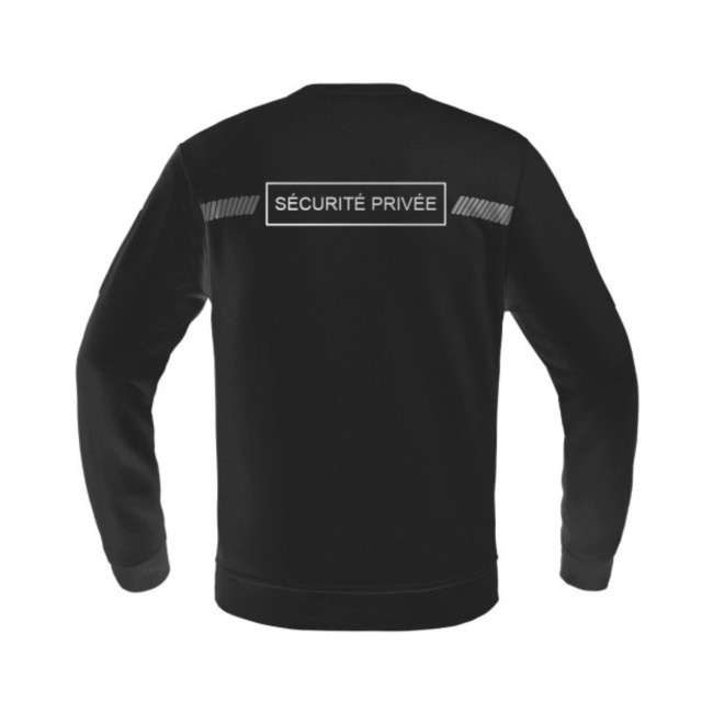Sweater Sécu-One Particuliere Beveiliging Zwart - A10 Equipment