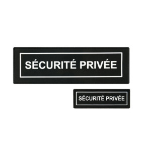 Set pettorina e fascia per il petto Sécu-One Sicurezza Privata - Nero - A10 Equipment