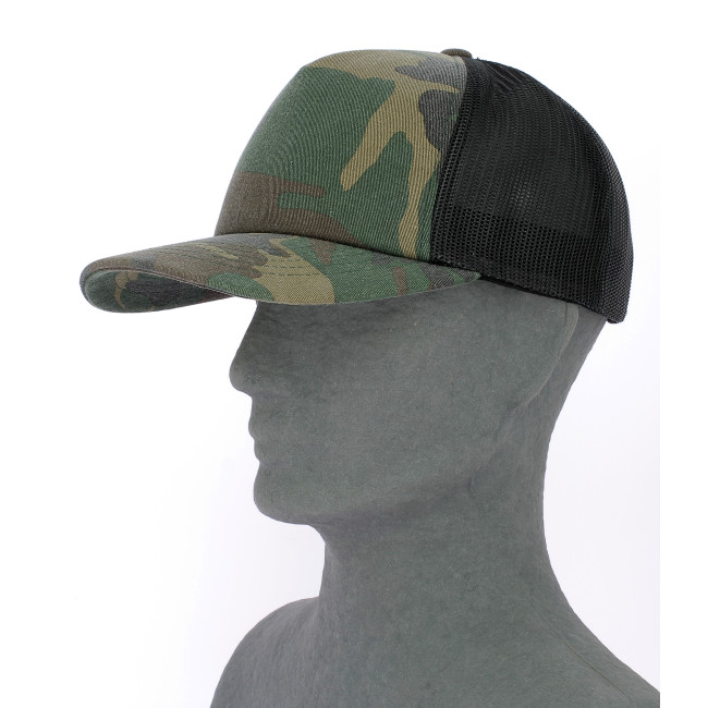 Camo Trucker pet woodcamo - Flexfit