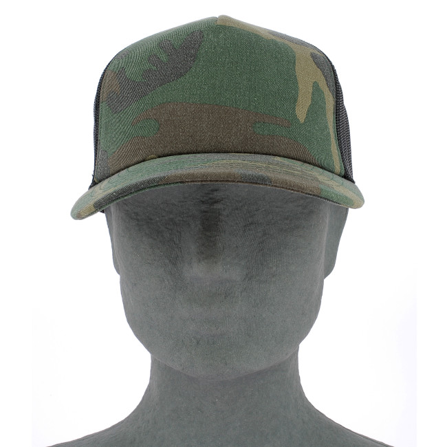 Casquette Camo Trucker woodcamo - Flexfit