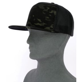 Czapka trucker multicam czarna - Flexfit