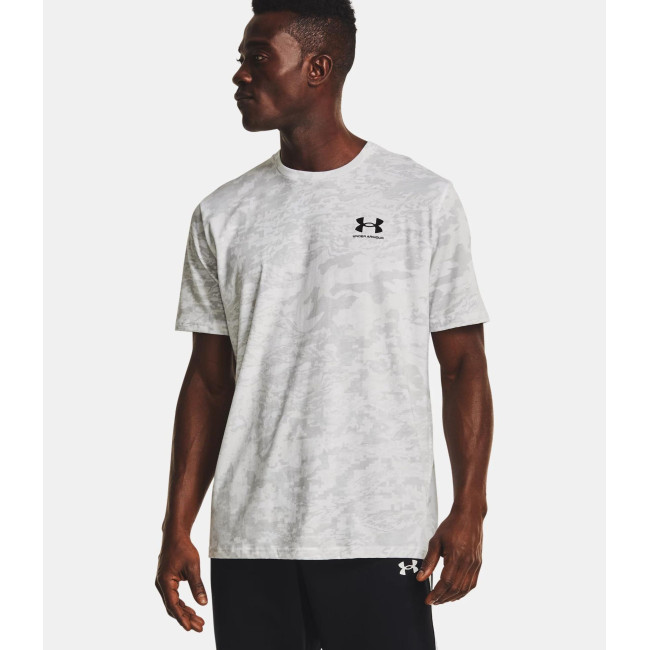 UA ABC Camo Kurzarm-Shirt für Herren - Weiß - Under Armour