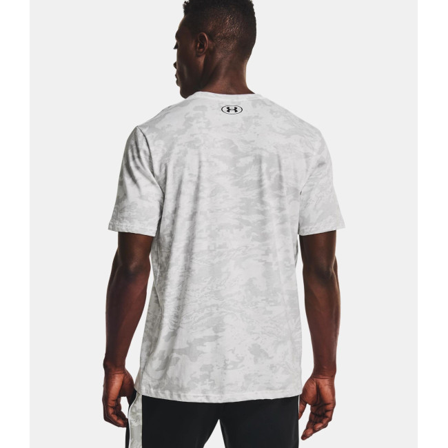 Heren UA ABC Camo korte mouwen top - Wit - Under Armour