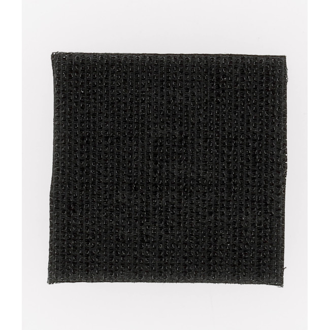 VILT GEBORDUURD EMBLEEM BLOEDGROEP RUG KLITTENBAND B POS ZWART - Patrol Equipement
