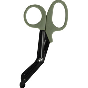 Ciseaux à pansements 18,5cm - Vert Olive - Miltec