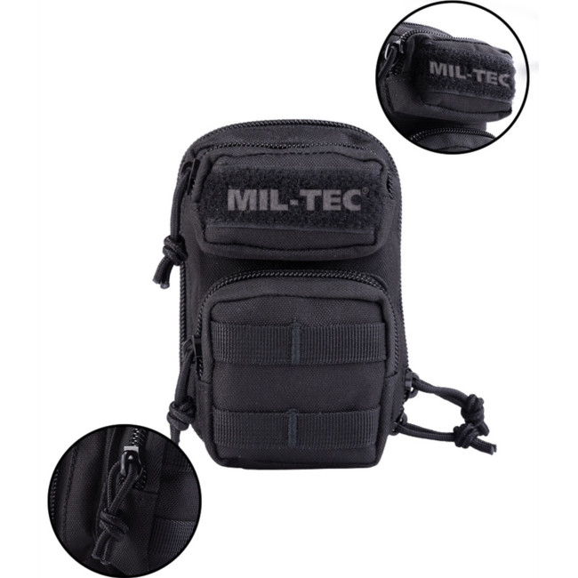 Sleutelhanger Assault Pack - Zwart - Miltec