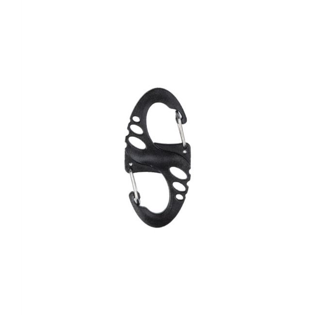 Lot de 10 Mousquetons tactiques S-Hook - Noir - Miltec