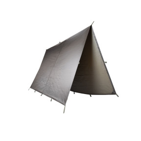 Tarp 3m x 3m PE R/S - Vert Olive - Miltec