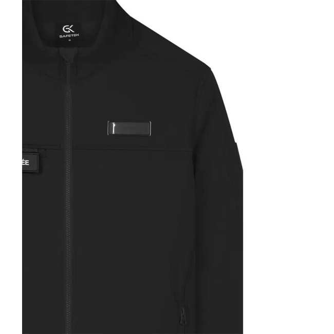 Private Sicherheit Softshell Schwarz - Safetek by GK
