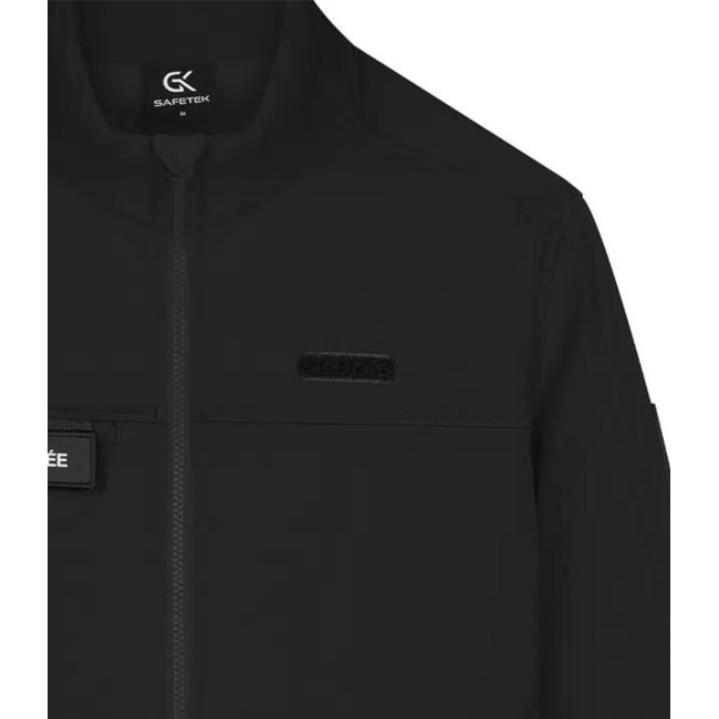 Private Sicherheit Softshell Schwarz - Safetek by GK