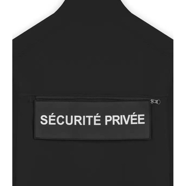 Softshell Ochrony Prywatnej Czarny - Safetek by GK