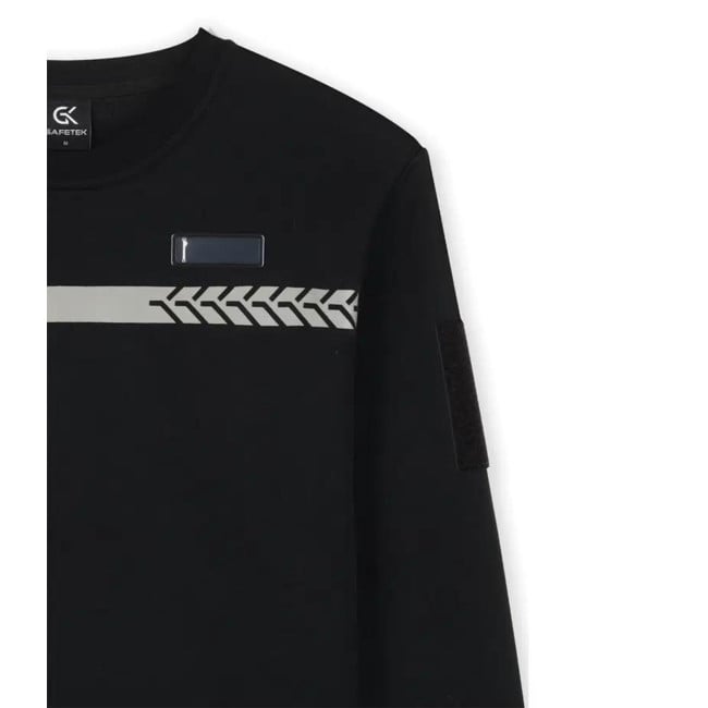 Sweat Sécurité Privée Noir - Safetek by GK