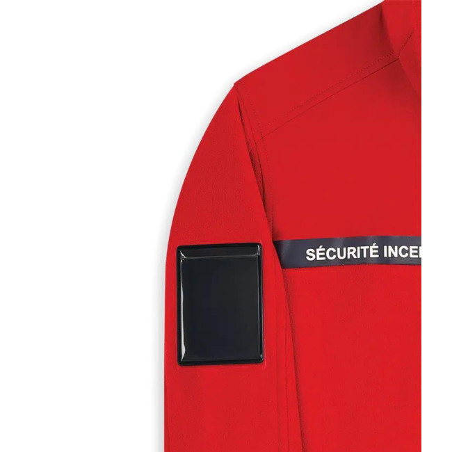 Veste polaire Sécurité Incendie Rouge - Safetek by GK