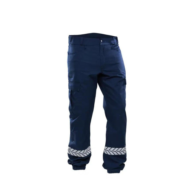Spodnie Ochrona Prywatna z pasem HV Marine - Safetek by GK