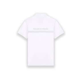 Private Sicherheit Kurzarm-Poloshirt Safetek - Weiß - GK