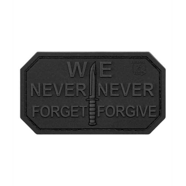 Patch We Never Forget / Forgive - JTG